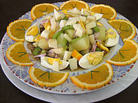 Image : recette Salade de kiwis à l'orange