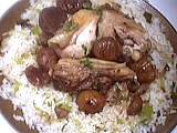 appellation culinaire : Assiette de poulet façon Marengo