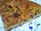 Image : Part de quiche aux poireaux