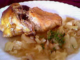 Recette Poulet aux oignons