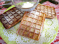 Image : recette Gaufres aux noisettes