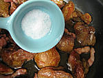 Salade de mâche aux foies de volaille et aux pommes - 16.1