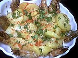 Salade de gambas