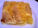 Gratin à l'orange