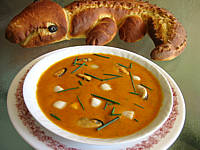 Soupe à la noix de saint-jacques 