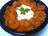 Carottes au fromage