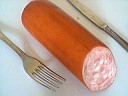 saucisson cuit à l'ail