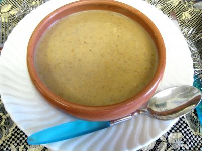 Velouté de cèpes à la landaise et son béret - 27.1