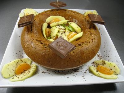 Image : recette Couronne aux épices et au miel 