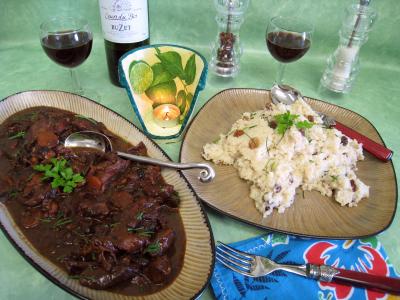 Image : recette Civet de cerf et sa floraline