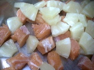 Brochettes de saumon à l'ananas - 5.1