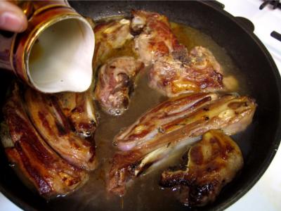 Agneau aux violettes et aux graines de sésame - 4.1