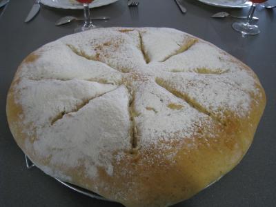 farine type 65 : Fougasse