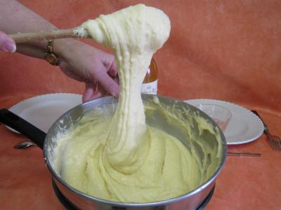 Cuisson au micro-ondes : Préparation de l'aligot
