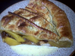 Abricot : Part de galette des rois aux abricots