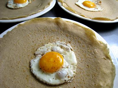 Crêpes de blé noir au lard - 8.1