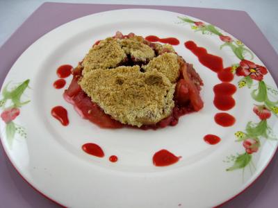 Apple crumble