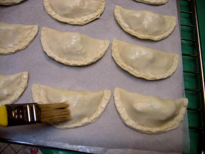 Chaussons au cabillaud et sa sauce au citron - 13.1
