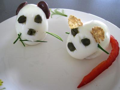 Pâques : Oeufs durs