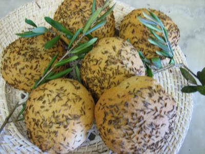 farine de seigle : Pain au cumin