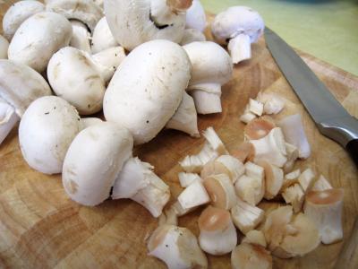 Pouding à la mozzarella et sa sauce aux champignons - 1.1