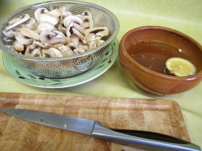 Pouding à la mozzarella et sa sauce aux champignons - 2.1