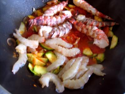 Cari de crevettes et courgette façon réunionnaise - 7.2