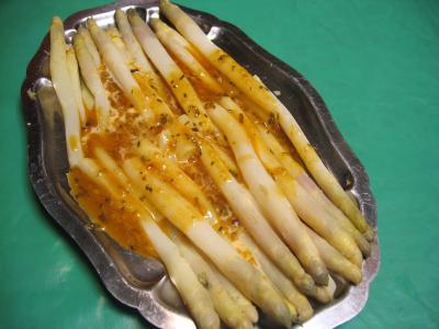 Asperges en sabayon au Marsala - 10.2