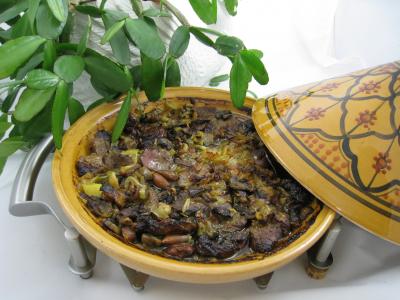 Tajine aux restes de gigot façon marocaine