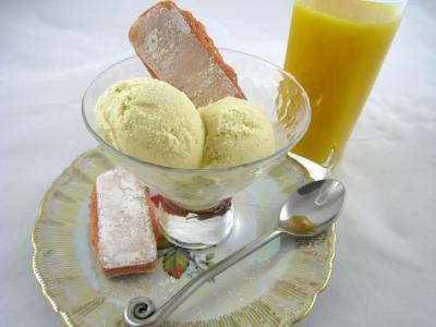 Image : recette Glace à la vanille pour diabétiques