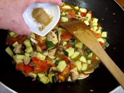 Spaghettis aux courgettes - 7.4