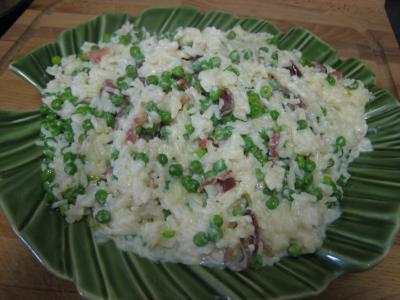 Image : recette Riz aux petits pois et lait de coco