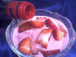 Mousse rosée glacée aux fraises - 4.1