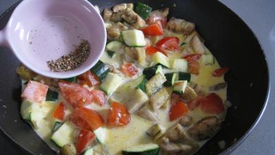 Aubergines aux épices et ces coquillettes - 8.1