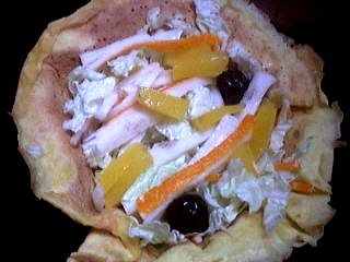 Image : recette Aumônières de crêpes au chou chinois