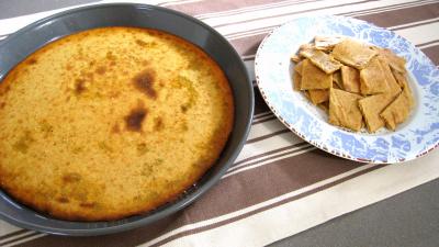 farine complète : Plat de socca
