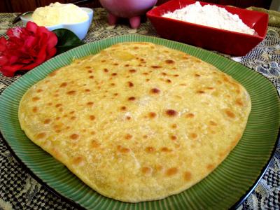 farine de maïs : Assiette de taloa
