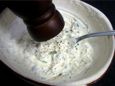 Bouchées au concombre et au roquefort - 5.4