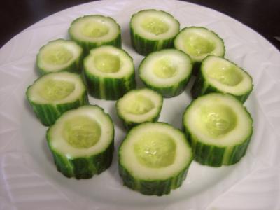 Bouchées au concombre et au roquefort - 6.2
