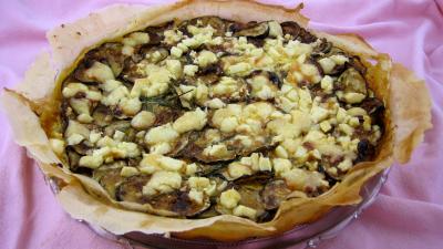 Fromages : Tarte de brick aux courgettes