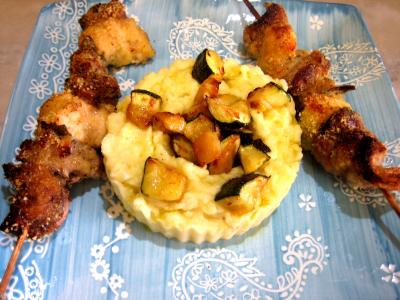 Recette Brochettes de foie de veau aromatiques