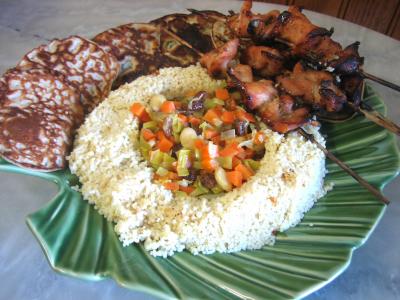 Recette Dinde à l'orientale et ses crêpes