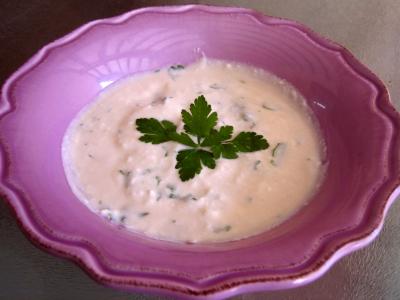 Image : recette Sauce au yaourt et au citron
