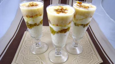 mirabelle : Coupes de fromage blanc aux mirabelles