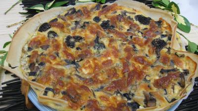 champignon : Tarte de brick de champignons