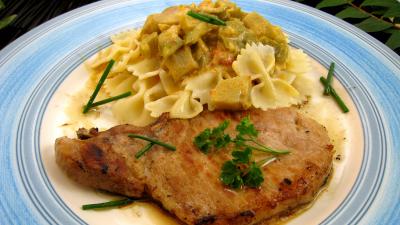 Côtes de porc aux légumes - 9.2