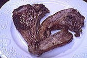 Côtes d'agneau sauce aux framboises - 8.1
