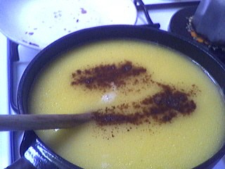 Fondue savoyarde aux cèpes - 7.2