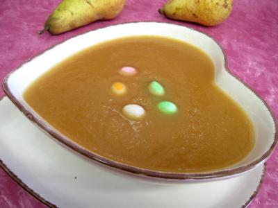 Cuisine diététique : Ramequin de coulis de poires