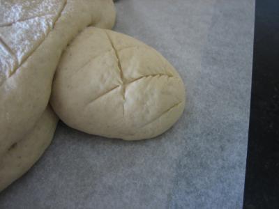 Pain aux oignons en forme de tortue - 15.3